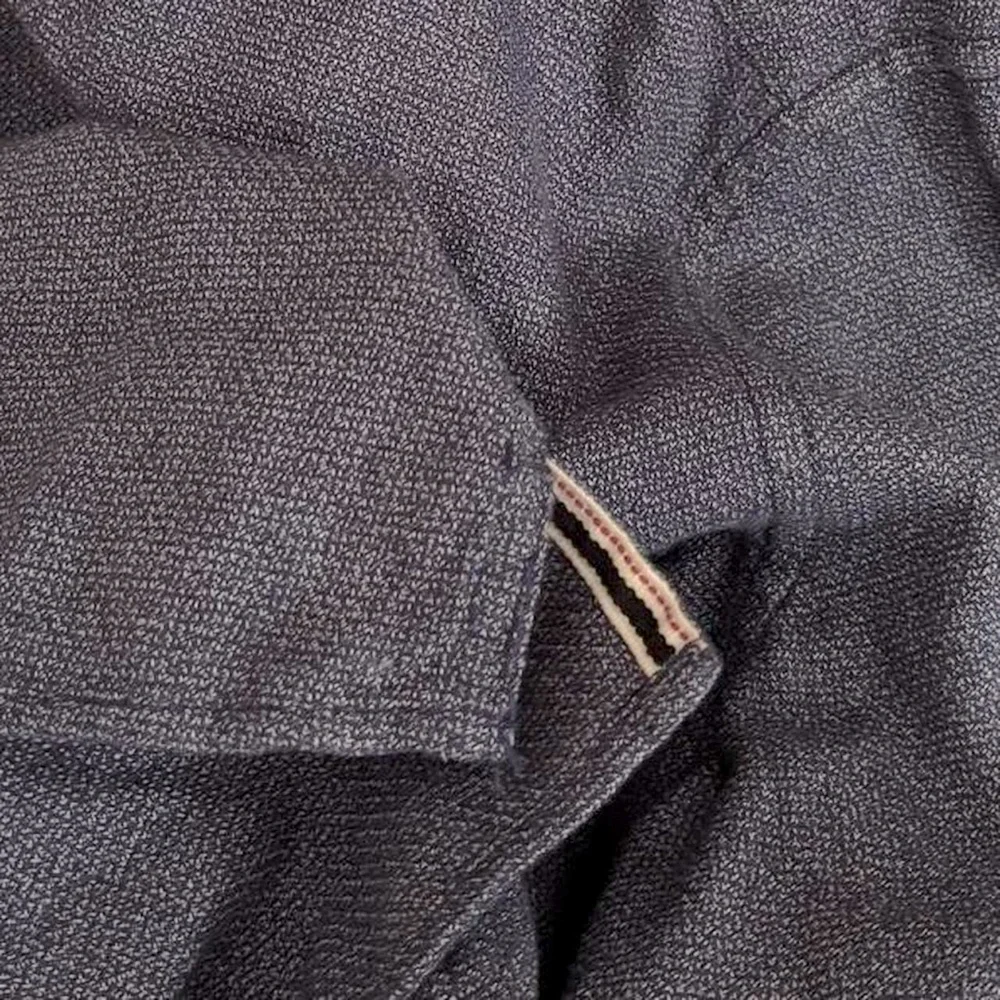 NEW Banana Republic Camden Fit Textured Selvedge Indigo Button Down Shirt
